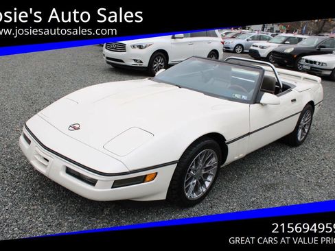 Used 1989 Chevrolet Corvette Convertible RWD image 1