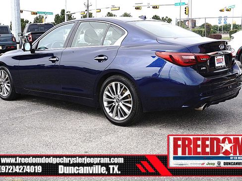 Used 2022 INFINITI Q50 Luxe AWD/4WD image 3