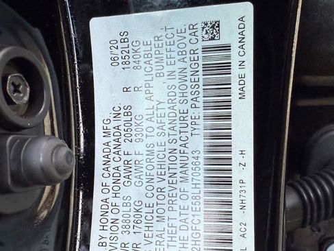 Used 2020 Honda Civic Si image 31