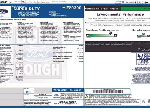 Used 2024 Ford F250 Lariat w/ Lariat Ultimate Package image 2