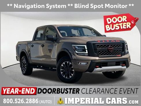 Used 2024 Nissan Titan PRO-4X w/ Off Road Protection Package image 1