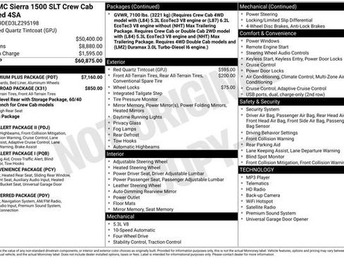 Used 2020 GMC Sierra 1500 SLT w/ SLT Premium Plus Package image 18