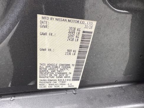 Used 2019 Nissan Altima 2.5 SV AWD/4WD image 37