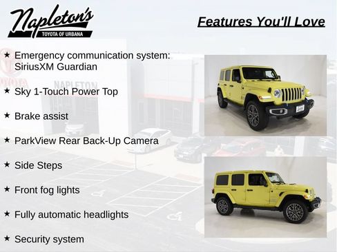 Used 2023 Jeep Wrangler Unlimited Sahara w/ Cold Weather Group AWD/4WD image 14