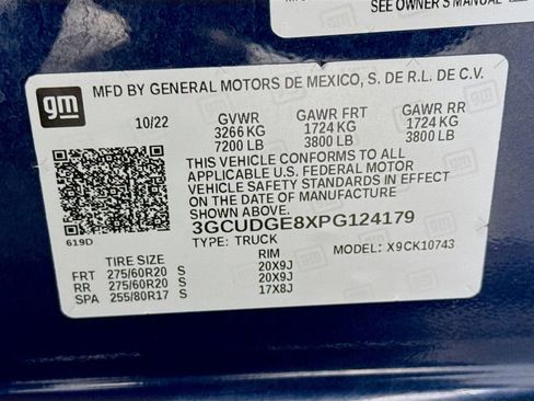 Used 2023 Chevrolet Silverado 1500 LTZ w/ LTZ Premium Package image 34