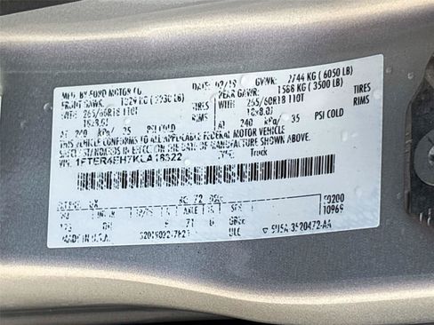Used 2019 Ford Ranger Lariat w/ Technology Package RWD image 31