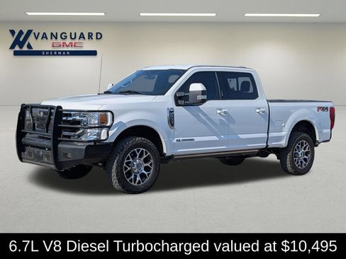Used 2020 Ford F250 Lariat w/ Lariat Ultimate Package AWD/4WD image 3