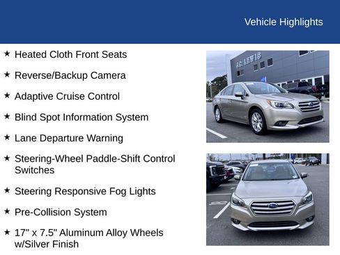 Used 2016 Subaru Legacy 2.5i Premium image 22