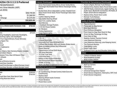 Used 2023 MAZDA CX-5 AWD 2.5 S image 24