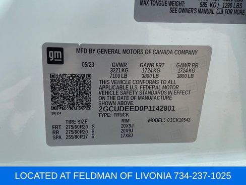 Certified 2023 Chevrolet Silverado 1500 RST AWD/4WD image 10