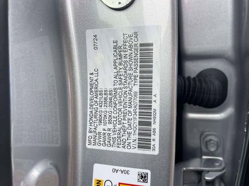 Certified 2024 Honda Accord EX image 17