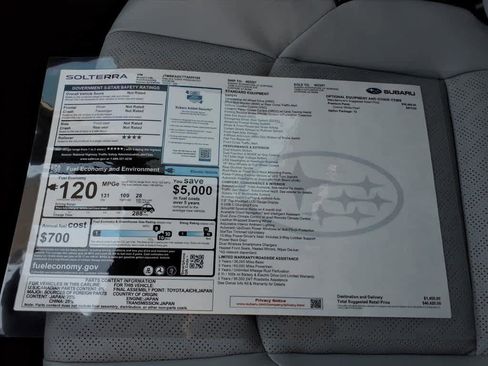 New 2026 Subaru Solterra Premium image 40