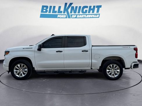 Used 2023 Chevrolet Silverado 1500 Custom w/ LPO, Dark Essentials Package AWD/4WD image 2