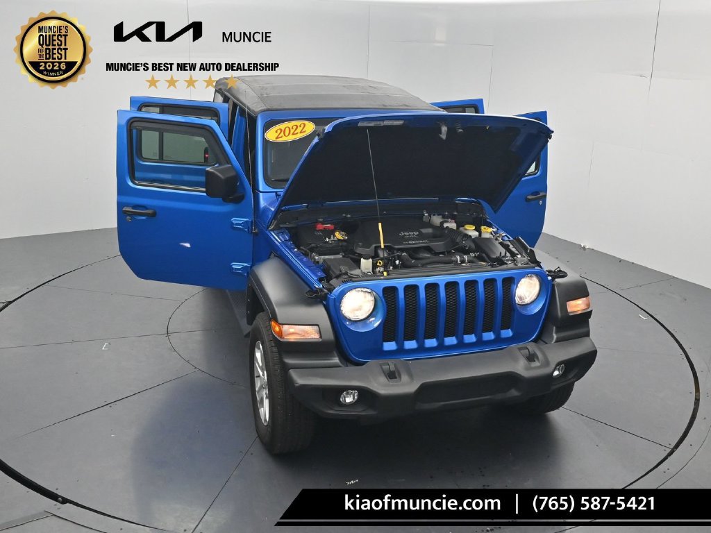 Used 2022 Jeep Wrangler Unlimited Sport AWD/4WD image 53