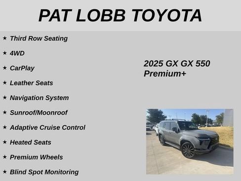Used 2025 Lexus GX 550 AWD/4WD image 13