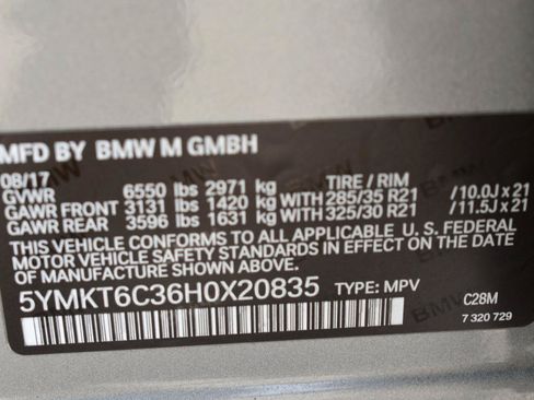 Used 2017 BMW X5 M AWD/4WD image 47
