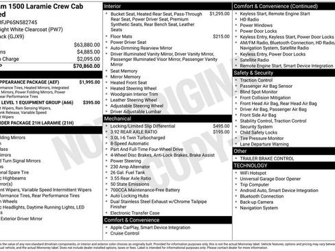 New 2025 RAM 1500 Laramie w/ Sport Appearance Package AWD/4WD image 5