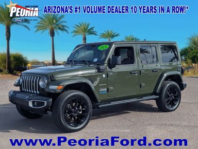 Used 2021 Jeep Wrangler Unlimited Sahara 4xe w/ Cold Weather Group