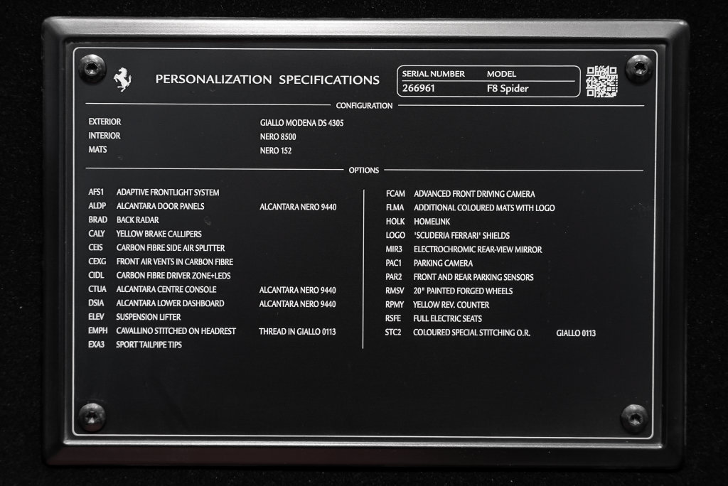 Certified 2021 Ferrari F8 Tributo RWD image 18