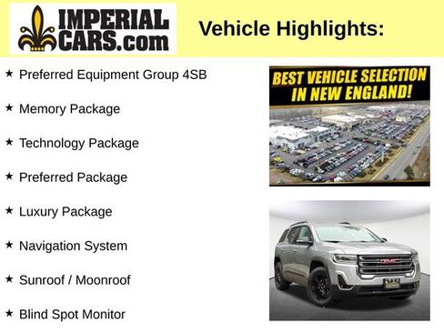 Certified 2023 GMC Acadia AT4 w/ Technology Package AWD/4WD image 3