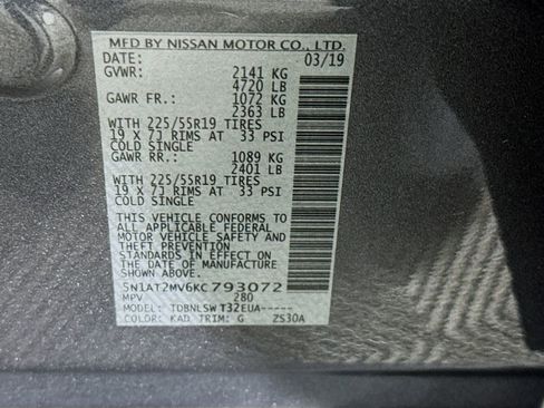 Used 2019 Nissan Rogue SL w/ Premium Package image 38