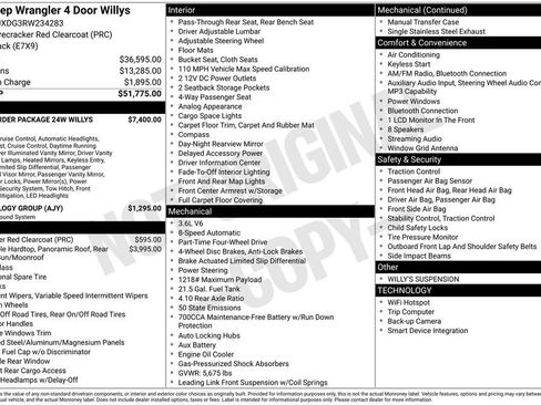 Used 2024 Jeep Wrangler Unlimited Sport AWD/4WD image 6
