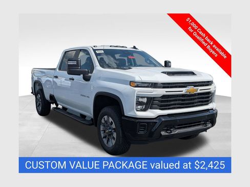 New 2026 Chevrolet Silverado 2500 Custom w/ Custom Value Package AWD/4WD image 1