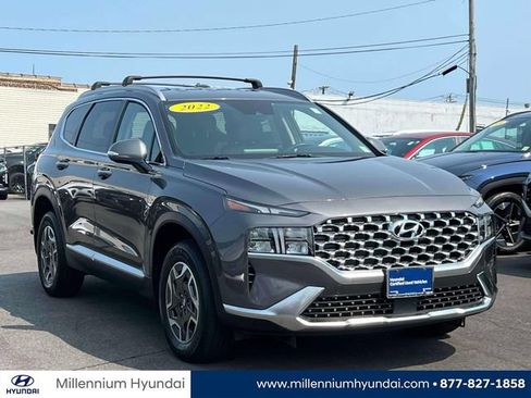 Certified 2022 Hyundai Santa Fe Blue AWD/4WD image 1