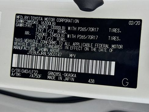 Certified 2020 Toyota 4Runner TRD Pro AWD/4WD image 37