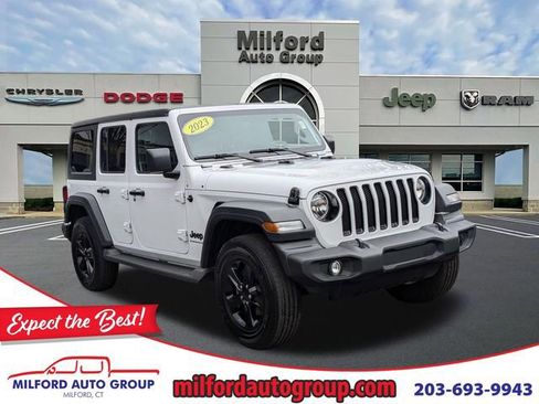 Certified 2023 Jeep Wrangler Sport image 1