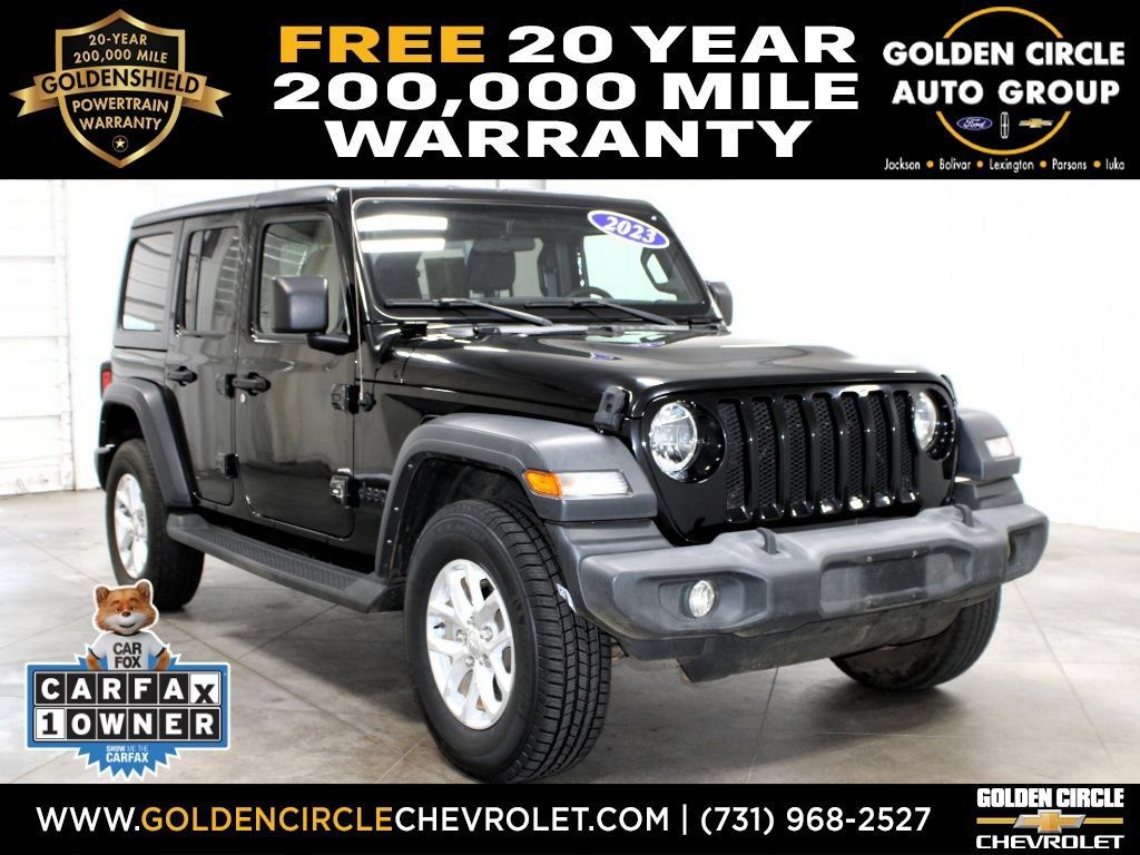 Used 2023 Jeep Wrangler Unlimited Sport AWD/4WD image 1