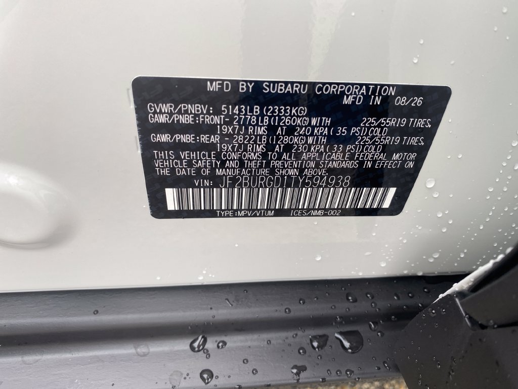 New 2026 Subaru Outback Limited XT AWD/4WD image 27