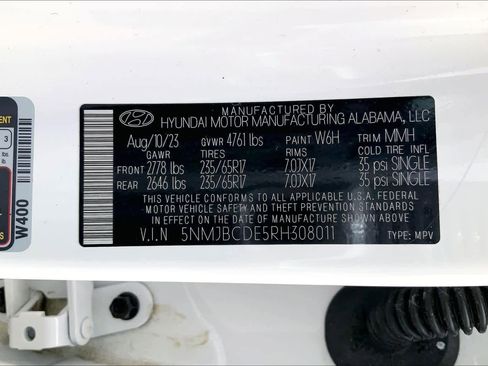 Used 2024 Hyundai Tucson SEL AWD/4WD image 31