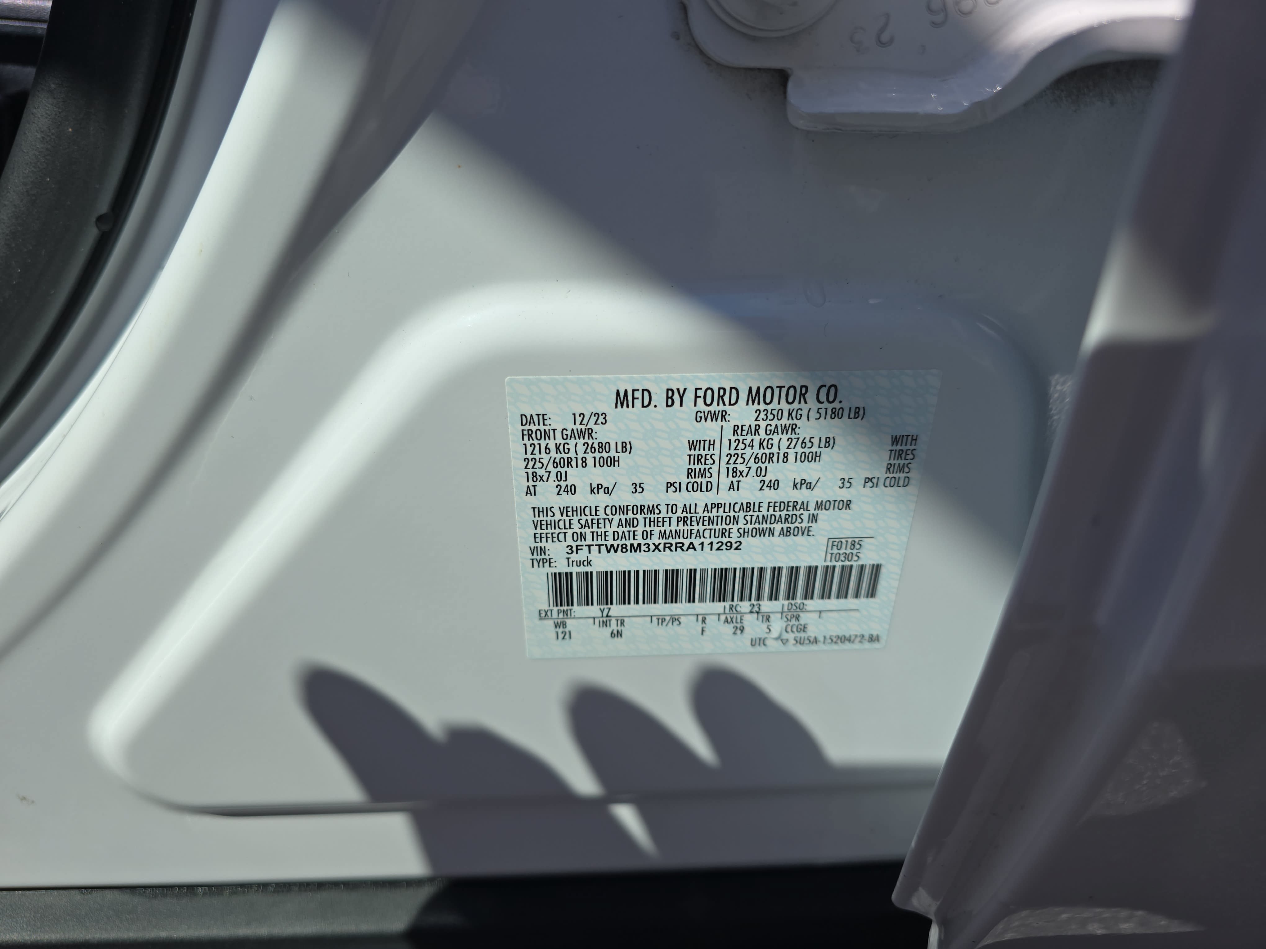 Used 2024 Ford Maverick Lariat FWD image 34