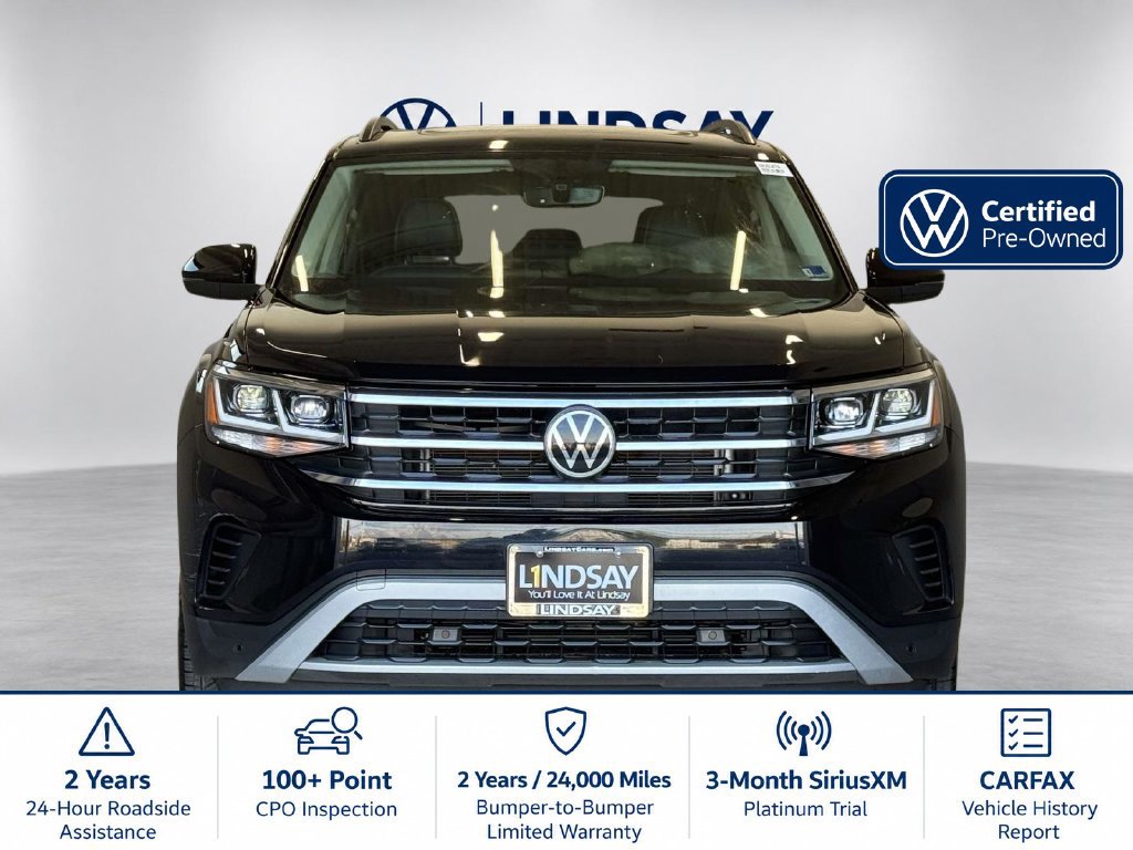 Used 2021 Volkswagen Atlas SE AWD/4WD image 2
