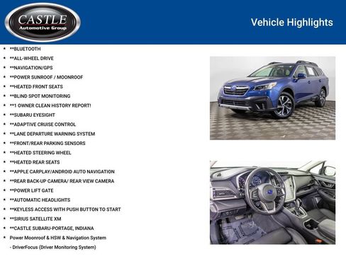 Used 2022 Subaru Outback Limited AWD/4WD image 3