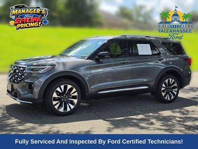 Certified 2026 Ford Explorer Platinum w/ LUX Leather Package