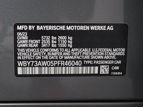 Used 2023 BMW i4 eDrive40 RWD image 72