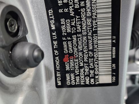 Used 2018 Honda Civic EX image 41