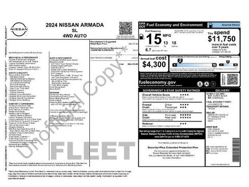 Certified 2024 Nissan Armada SL AWD/4WD image 30