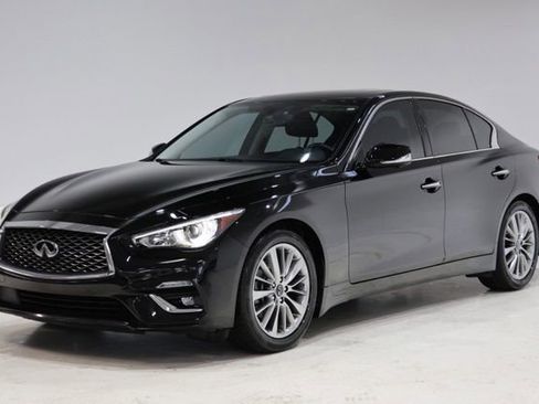 Used 2023 INFINITI Q50 Luxe w/ Cargo Package RWD image 3