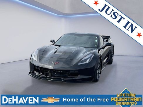 Used 2017 Chevrolet Corvette Grand Sport w/ Carbon Flash Badge Package RWD image 1