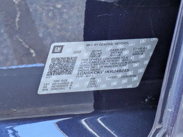 Certified 2019 Chevrolet Tahoe Premier AWD/4WD image 42