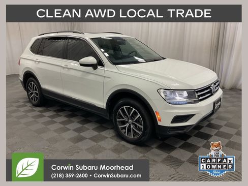 Used 2021 Volkswagen Tiguan SE w/ Panoramic Sunroof Package AWD/4WD image 1