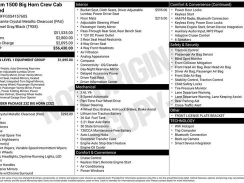 New 2025 RAM 1500 Big Horn image 27
