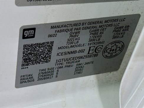 Used 2022 GMC Sierra 1500 Elevation w/ X31 Off-Road Package image 39