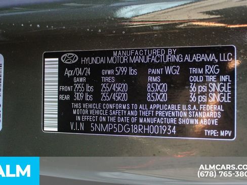 Used 2024 Hyundai Santa Fe Calligraphy image 42