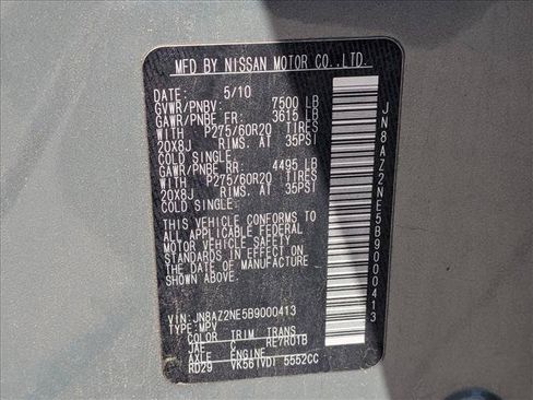 Used 2011 INFINITI QX56 4WD w/ Theater Pkg image 17