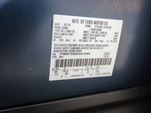 Used 2019 Ford Explorer XLT w/ Equipment Group 201A FWD image 45