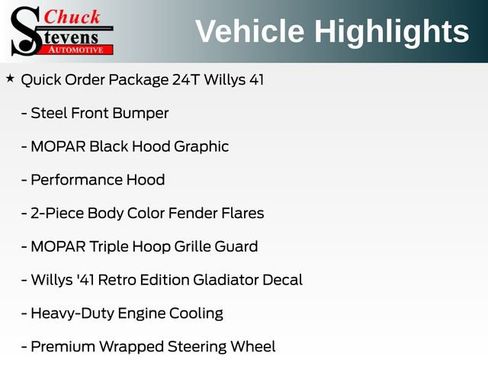 New 2026 Jeep Gladiator Willys AWD/4WD image 32